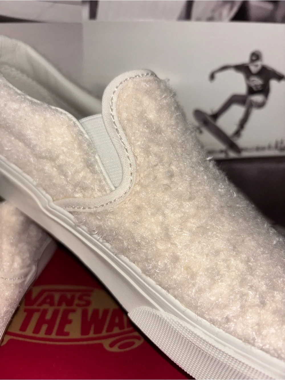 Vans Classic Slip On Sherpa Multiple Sizes